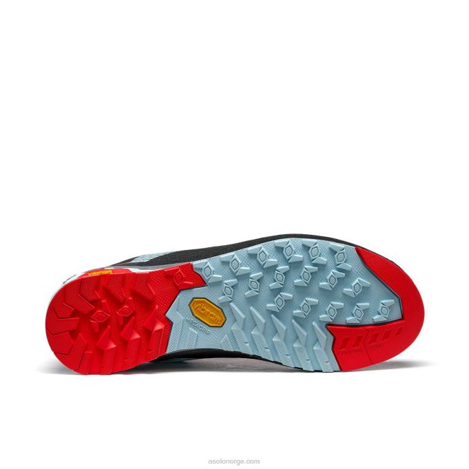 nei Asolo eldo kvinner celadon/valmuerød 8BH2133