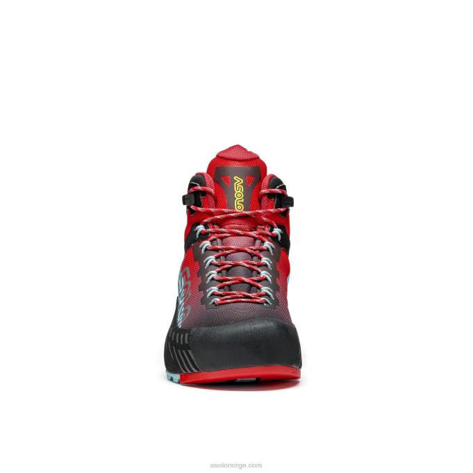 nei Asolo eldo mid gv kvinner celadon/valmuerød 8BH2139