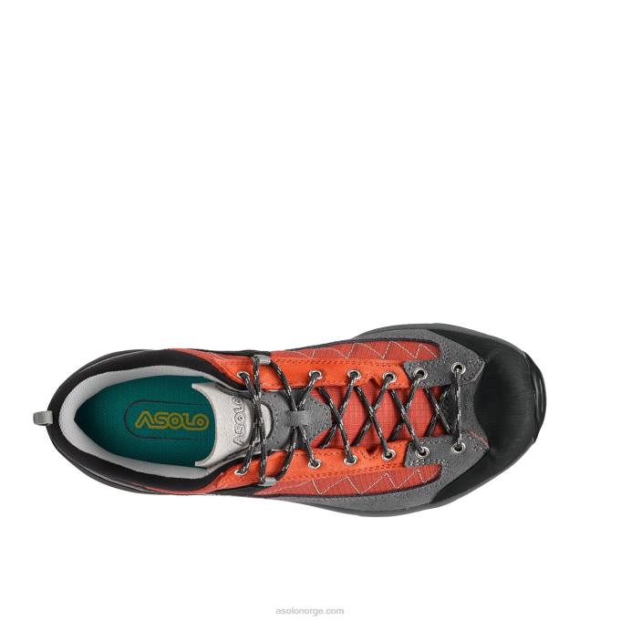 nei Asolo pipe gv kvinner grå/valmuerød 8BH238