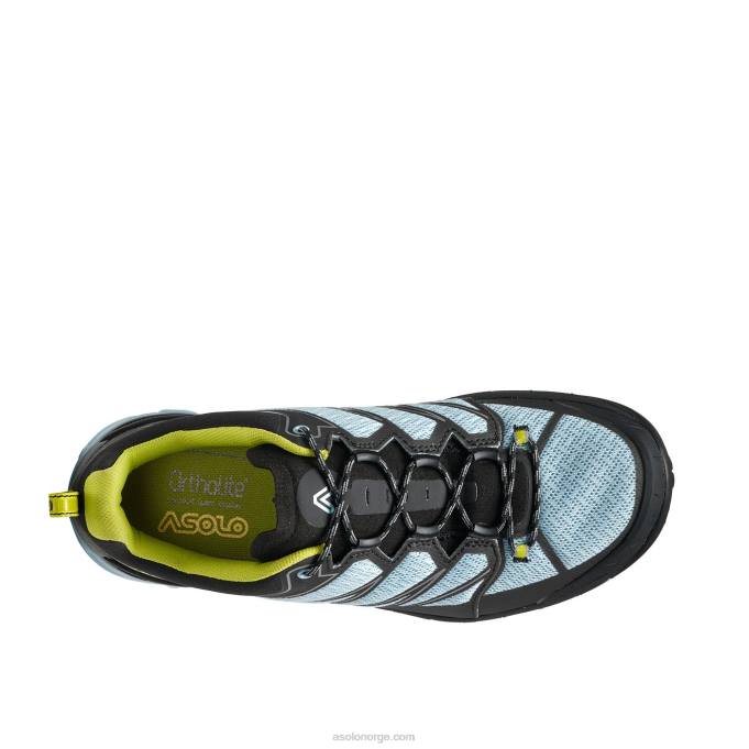 nei Asolo softrock kvinner svart/celadon/sikkerhetsgul 8BH237