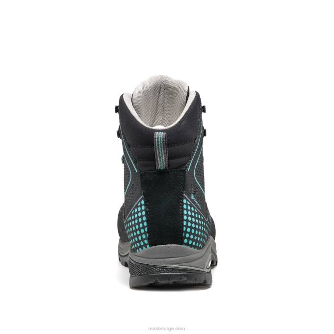 nei Asolo altai evo gv kvinner svart/bekkegrønn 8BH234