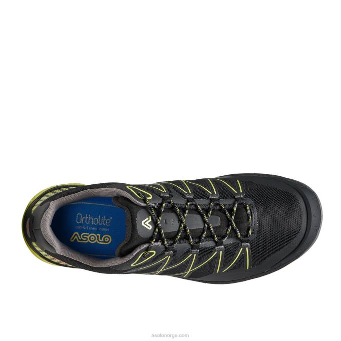 nei Asolo tahoe gtx menn svart/sikkerhetsgul 8BH296
